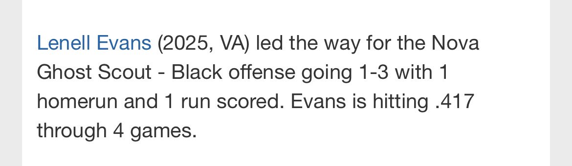 Lenell Evans tweet media