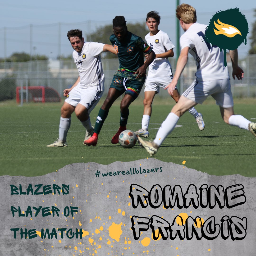 ⚽️ A shorthanded Blazers MSC squad encountered a fresh Brandon Bobcats team this afternoon in <a href="/mcacathletics/">MCAC</a> action. The Bobcats came out of the half strong, tallying both their markers after the break.

CMU Player of the match was Romaine Francis.

#weareallblazers 

🕊️