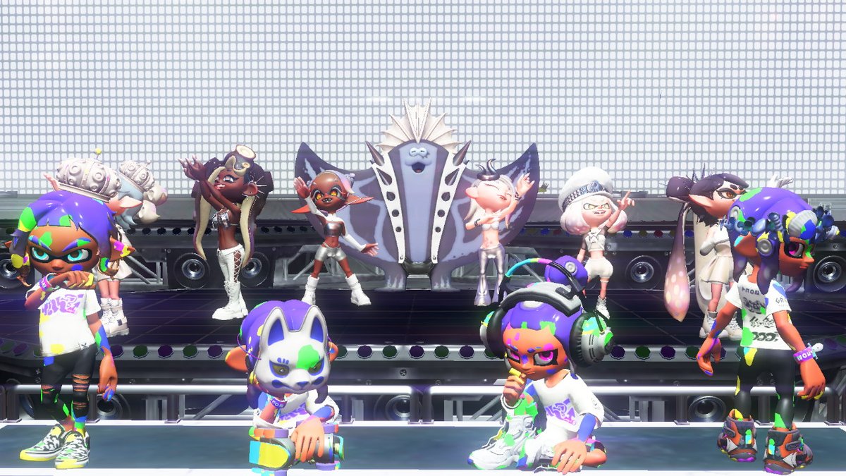goopsterfr's tweet photo. GRAND FEST WAS AWESOME!!! Splatoon 3 as a game is rlly rlly important to me so even though its a little bittersweet that its over im rlly glad it went out with a bang

the others in the last 2 are @miguelmayhem @shankshifter @Xurkly !! https://t.co/9ExQC1PoBD
