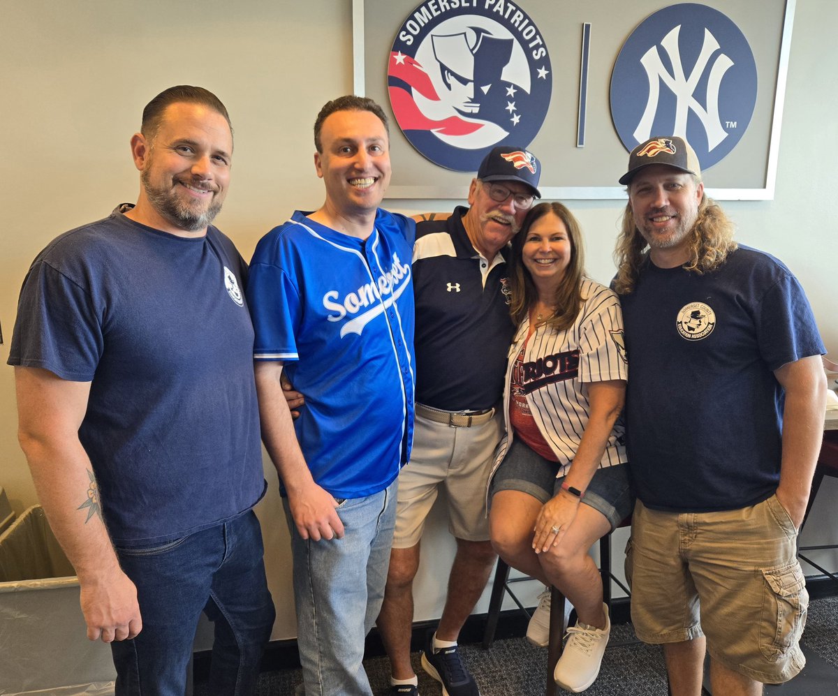 Congratulations to the <a href="/SOMPatriots/">Somerset Patriots</a> on their win today, clinching a spot in the playoffs! We're so proud to partner with this organization. It was a great day at the ballpark, complete with the lunch bag giveaway and a visit from Bluey.  ⚾️
<a href="/pmcverry3/">Patrick McVerry</a> 
<a href="/HEAprez/">Henry Goodhue</a> 
<a href="/depstein1983/">alcomreha1980</a>