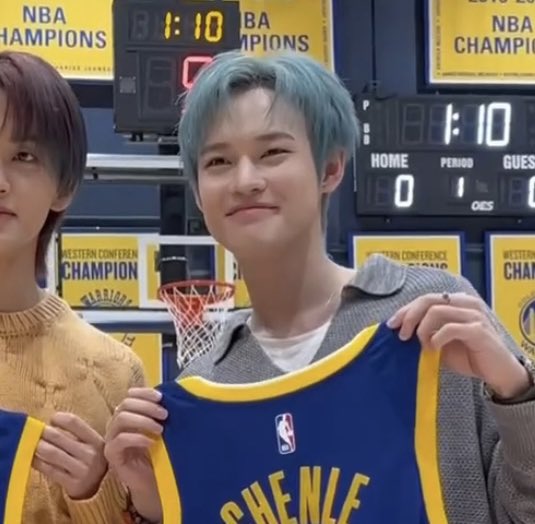 chenle was beaming with happiness 😸 he’s having the best time of his life 🥹