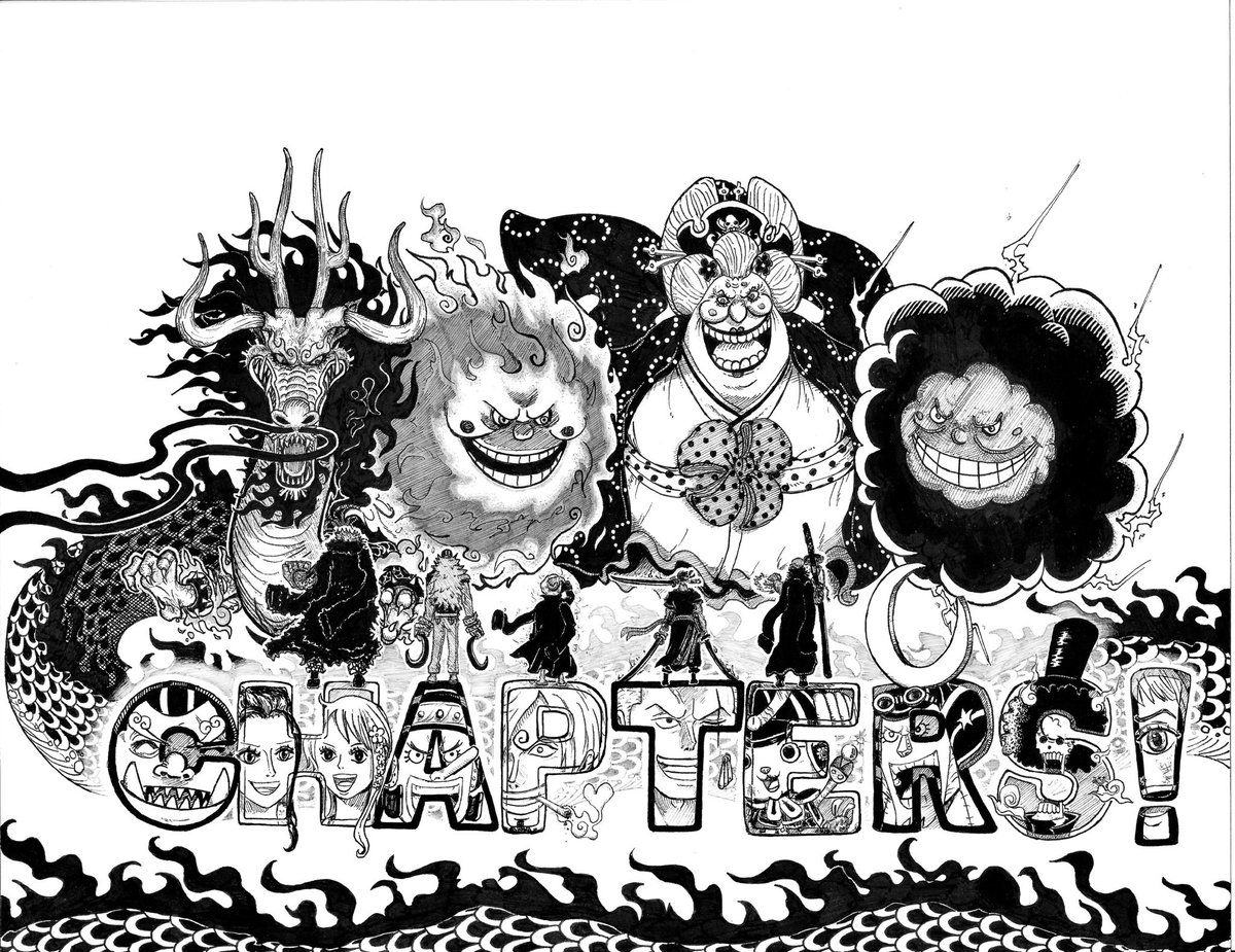 ShanksAKADavis's tweet image. One Piece 1000 Chapters Art