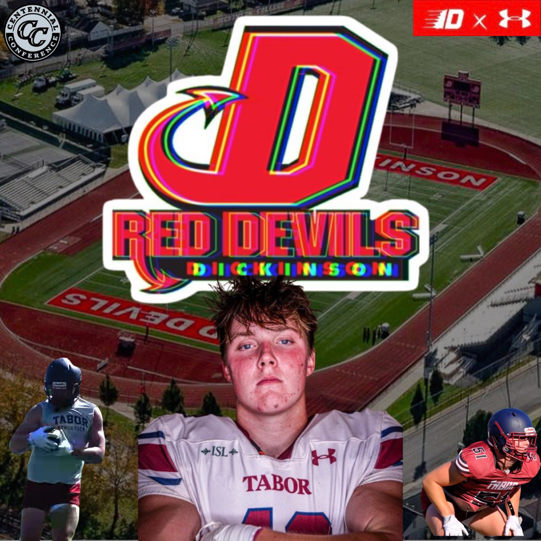 Kyle MacDonald (@kylemac25) on Twitter photo #commited 🔱💪
Excited to announce I will be continuing my academic and athletic career at Dickinson College! Huge shout out and thanks to my family, friends, teachers, coaches, and the <a href="/DCRedDevilFB/">Dickinson Football</a> staff for making this opportunity possible. Go Red Devils! #ForksUp #ridethewave #commited 🔱💪
Excited to announce I will be continuing my academic and athletic career at Dickinson College! Huge shout out and thanks to my family, friends, teachers, coaches, and the <a href="/DCRedDevilFB/">Dickinson Football</a> staff for making this opportunity possible. Go Red Devils! #ForksUp #ridethewave