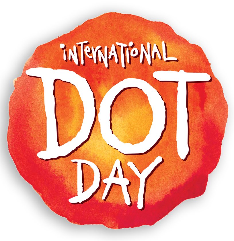 Reminder that tomorrow is Dot Day! Wear your dots! 🤍💚