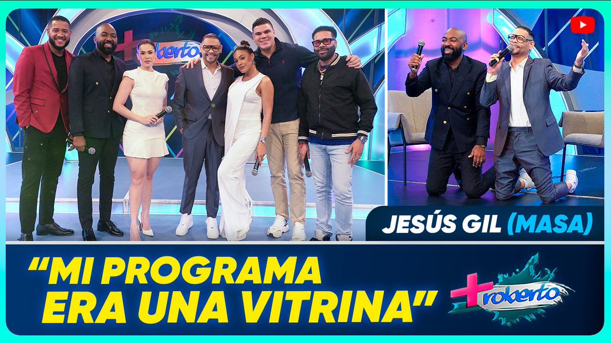 Mi programa era una vitrina 👀 esto comentó #Masa en #MasRoberto