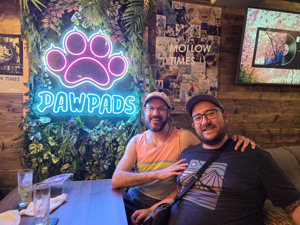 Davecko's tweet image. Spent the day in Shibuya at the Pokemon Center &amp;amp; the Nintendo store!

Later we hit up Shinjuku at a cocktail bar with no menu - tell them a bit about what you like &amp;amp; they custom tailor the perfect drink. Also hit up Pawpads, a gay furry bar, and a bear club in the gay district &amp;lt;3