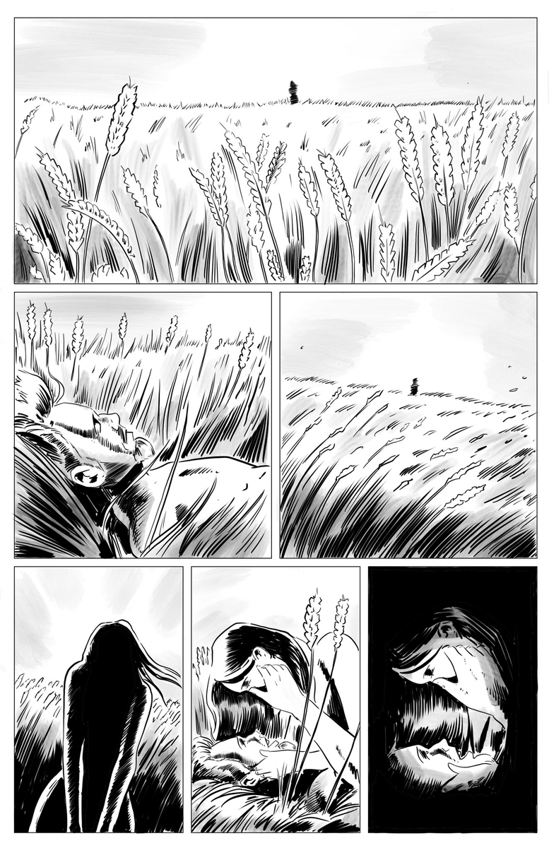 literaturedevil's tweet image. New page for Dr. Alpha Miracle Child. Putting this fairly early in the book. Gives more context to Alpha&apos;s motivations and helps set up the ending. #DocAlpha