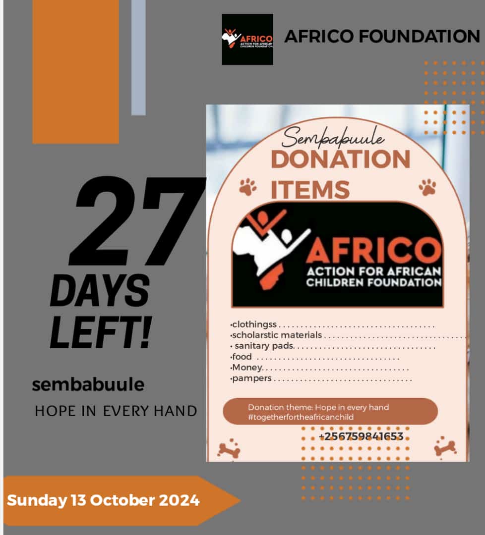 AFRICOfounda01's tweet photo. we welcome any kind of donations #27daysleft... one hand can a life #africofoundation https://t.co/GIthtKzWkM