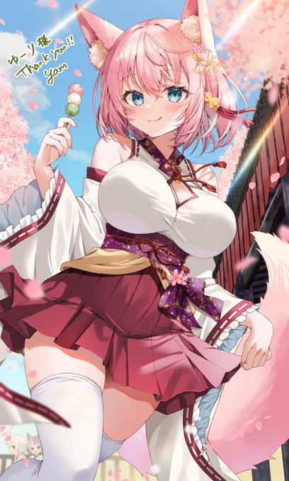 ふんわりもちもちなケモ耳娘リクエストありがとうございました!#skeb 