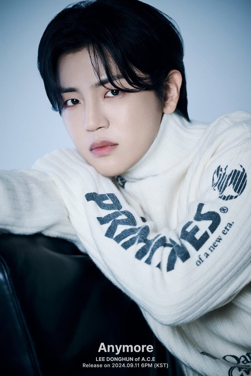 ace7mxco's tweet photo. [X] 24.09.08

[#ACE_PROJECT]

Sencillo especial de A.C.E, '𝗔𝗻𝘆𝗺𝗼𝗿𝗲'

✔️ Fotos conceptuales #LEEDONGHUN

#에이스 #이동훈
#Anymore

Cr. official_ACE7 | Trad esp A.C.E México https://t.co/r4ZEHjwB8P
