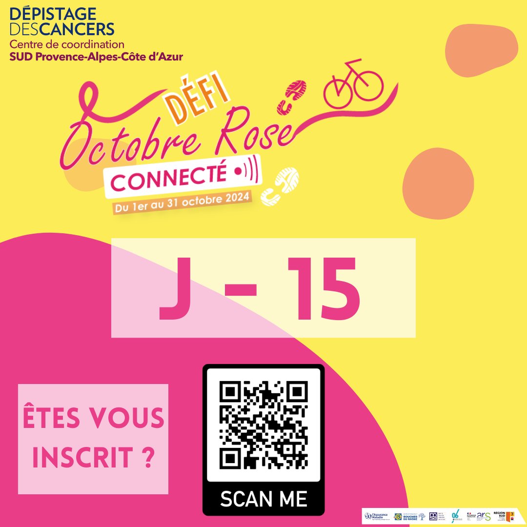 💗DEFI CONNECTE OCTOBRE ROSE 2024 💗

octobreroseconnecte.fr
❗J-15 ❗