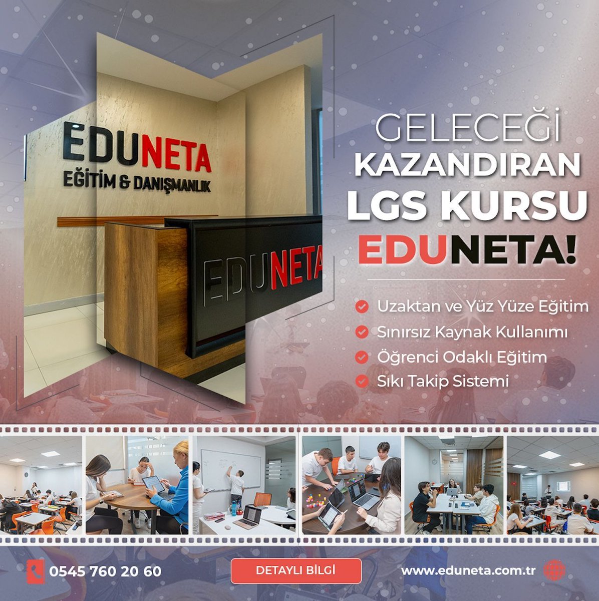 🎓 Geleceği Kazandıran LGS Kursu EduNeta! 🎓
Başarı dolu bir geleceğin kapılarını aralamak için doğru adrestesiniz!

📞0545 760 20 60

#lgskurs #lgskursları #lgskursfiyatlari #ataşehirlgs #ataşehirlgshazırlık #lgs #lgshazırlık #lgsöneri #lgsönerileri #lgsönerisi #lgstavsiyeleri