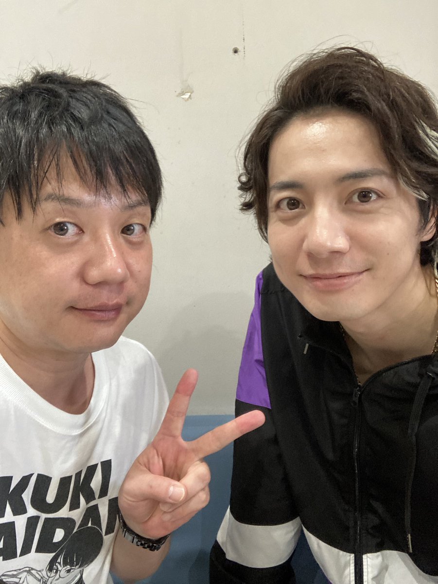makiokamomental's tweet image. 次で最終公演。和田琢磨さんと。藤井ちゃんともW女装写真撮れました。でもアップは出来ないみたいです🥺ラスト、よろしくお願いします！　#甘美なる誘拐