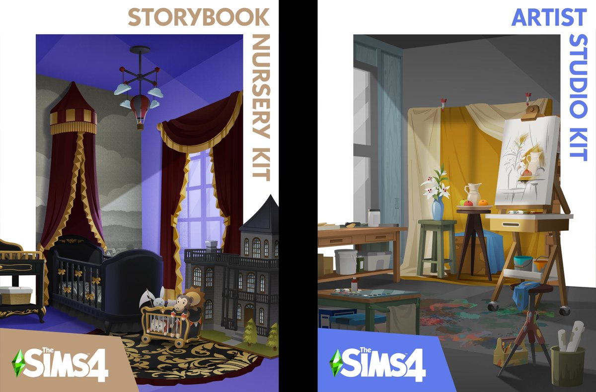 Cyber2084's tweet photo. Thanks to #EACreatorNetwork for providing the code! One lucky winner will giveaway a code(EA App) for the #StorybookNurseryKit and #ArtistStudioKit for #TheSims4!

To enter:
・Follow me✅
・like and Repost✅
・Comments (optional)✅

Close on 25th Sept.
#Ad #SponsoredbyEA https://t.co/oiprLJaMXd