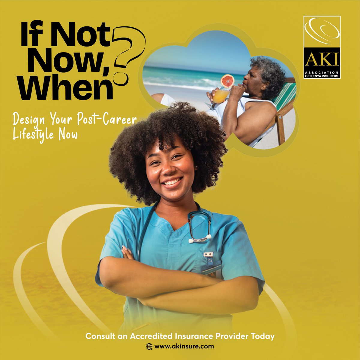 Your career is a chapter, but it’s not the final one. A world of possibilities awaits, but it starts with a plan.
Visit: akinsure.com/about/members to connect with an accredited insurance provider and design your post-career lifestyle now.
#IfNotNowWhen #Future #FuturePlan #AKI