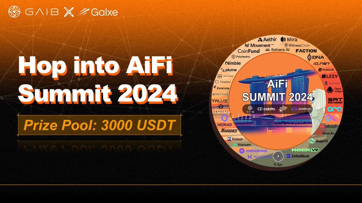 GAIB 🟠 | RWAiFi | AI Infra tweet media