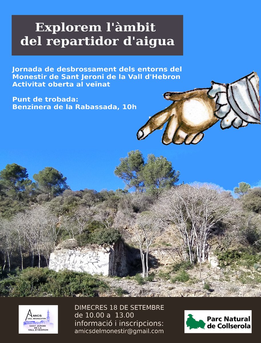 Associació d'amics del monestir de Sant Jeroni de la Vall d'Hebron: Setena Jornada de desbrossament - Sant Jeroni de l... aamsjvh.blogspot.com/2024/09/setena…