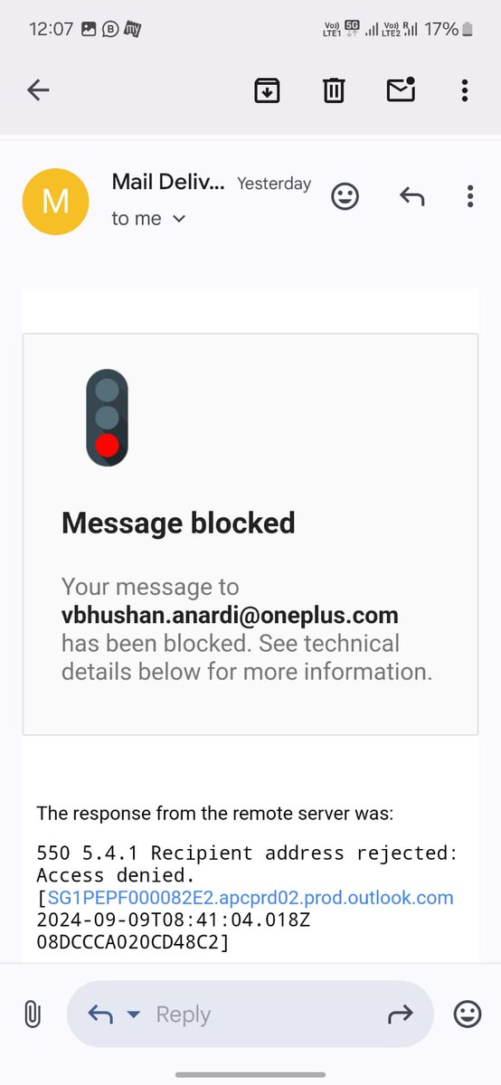 Jyotiradit45966's tweet image. @OnePlus
 My motherboard issue isn’t resolved, and your Thane branch manager blocked my email. The repair costs ₹26,000—why should I pay for your glitch? This is unacceptable. Shame on you, 
@OnePlus
. #CustomerService #OnePlusFail @aajtak @ABPNews @JM_Scindia