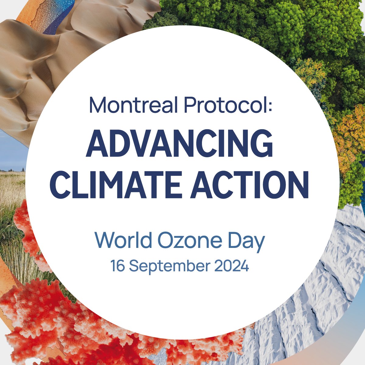 FIP_org's tweet image. Today is #WorldOzoneDay under the theme “Advancing climate action”. The @UN Montreal Protocol has united the world to phase out ozone-depleting substances, putting the ozone layer on the path to recovery &amp;amp; protecting all life on Earth.