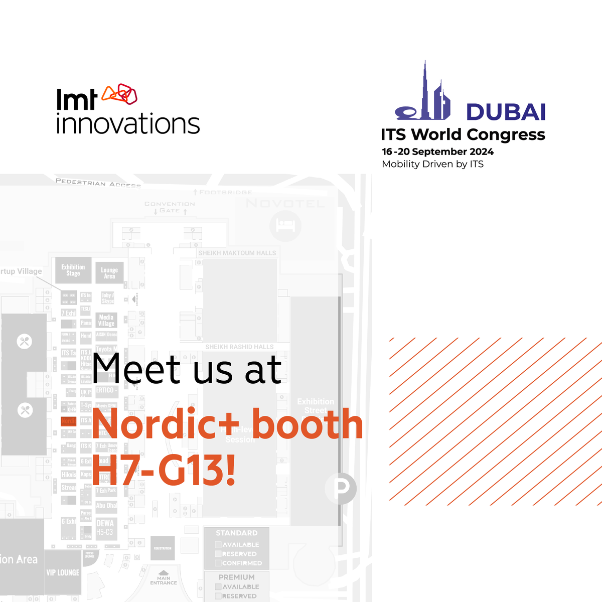 LMT Innovations (@innovationslmt) on Twitter photo Let's meet at <a href="/ITS_Congresses/">ITS Congresses</a> in Dubai on September 16-20. You will find us in Nordic+ booth where we will gladly discuss our Transport Monitoring System (TMP). Book an individual meeting with our Partnerships Development Manager Gļebs Černovs lmtinnovations.pipedrive.com/scheduler/7Ew5… Let's meet at <a href="/ITS_Congresses/">ITS Congresses</a> in Dubai on September 16-20. You will find us in Nordic+ booth where we will gladly discuss our Transport Monitoring System (TMP). Book an individual meeting with our Partnerships Development Manager Gļebs Černovs lmtinnovations.pipedrive.com/scheduler/7Ew5…
