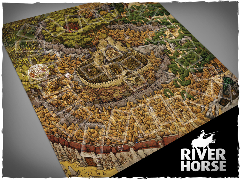 Labyrinth Board Game - Deluxe playmats available. - mailchi.mp/riverhorse.eu/…