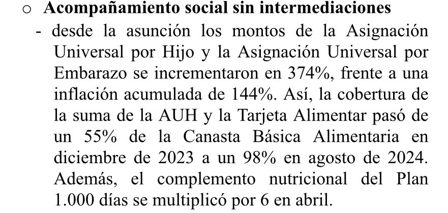 nachogiron's tweet photo. Si no te gusta Milei y estás sorprendido por el acompañamiento que tiene (o al menos por la falta de protestas sociales masivas), la explicación acaso esté acá.
La clase social mas golpeada está "contenida"... y la que en todo caso sufre más es la media.

Para seguir de cerca 👇 https://t.co/mFrwHSWw76