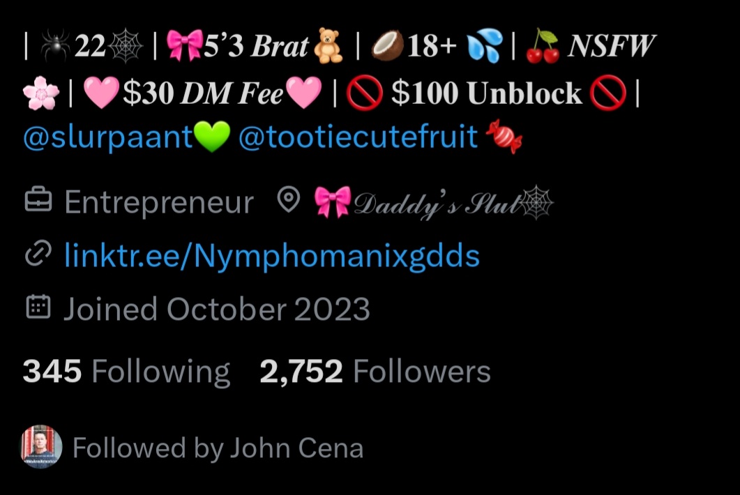 MunkeyGG's tweet photo. John Cena following everybody will never NOT be funny https://t.co/s40D3wffNw