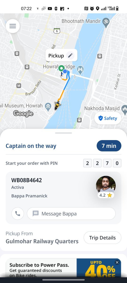 SatishShaw31's tweet photo. @rapidobikeapp These riders are continually looking for ways to steal from customers. They constantly ask for more money whether it's raining or during rush hour. He requested that I increase the account because of the rain. Terrible circumstances 😔 https://t.co/bkThTq1Q3I