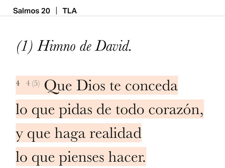 Dedícale este versículo a alguien especial: 🧡