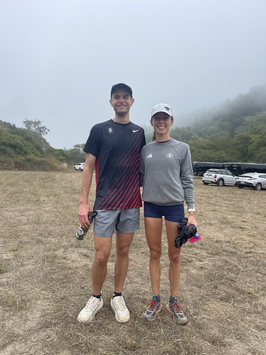 CoachTenKate's tweet image. Congrats to @SquiresTFandXC alumni Melissa TenKate @HillsdaleTrack &amp;amp; Andrew Rylaarsdam @CALVIN_XCTF both placing in the top 35 at the Golden Trail Series Headlands 27K.  Both placed well vs top international fields.  @michtrack