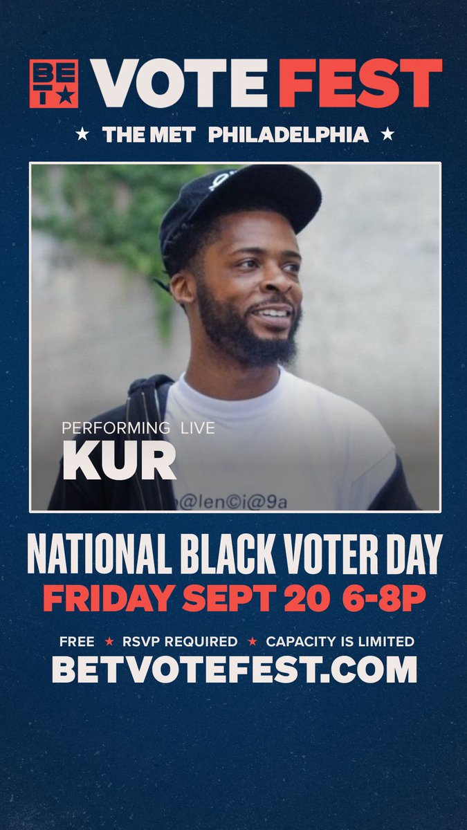 YO! WE BACK! THIS TIME WE AT “THE MET” FOR THE VOTE FEST. THIS IS SO MAJOR. IM GRATEFUL TO BE APART OF THIS. VERY THURL, VERY THOUGHTFUL, VERY THURLER. S/O To <a href="/BET/">BET</a> THANK YOU. 🙏🏾🙏🏾

GET FREE TICKETS AT 
BETVOTEFEST.COM