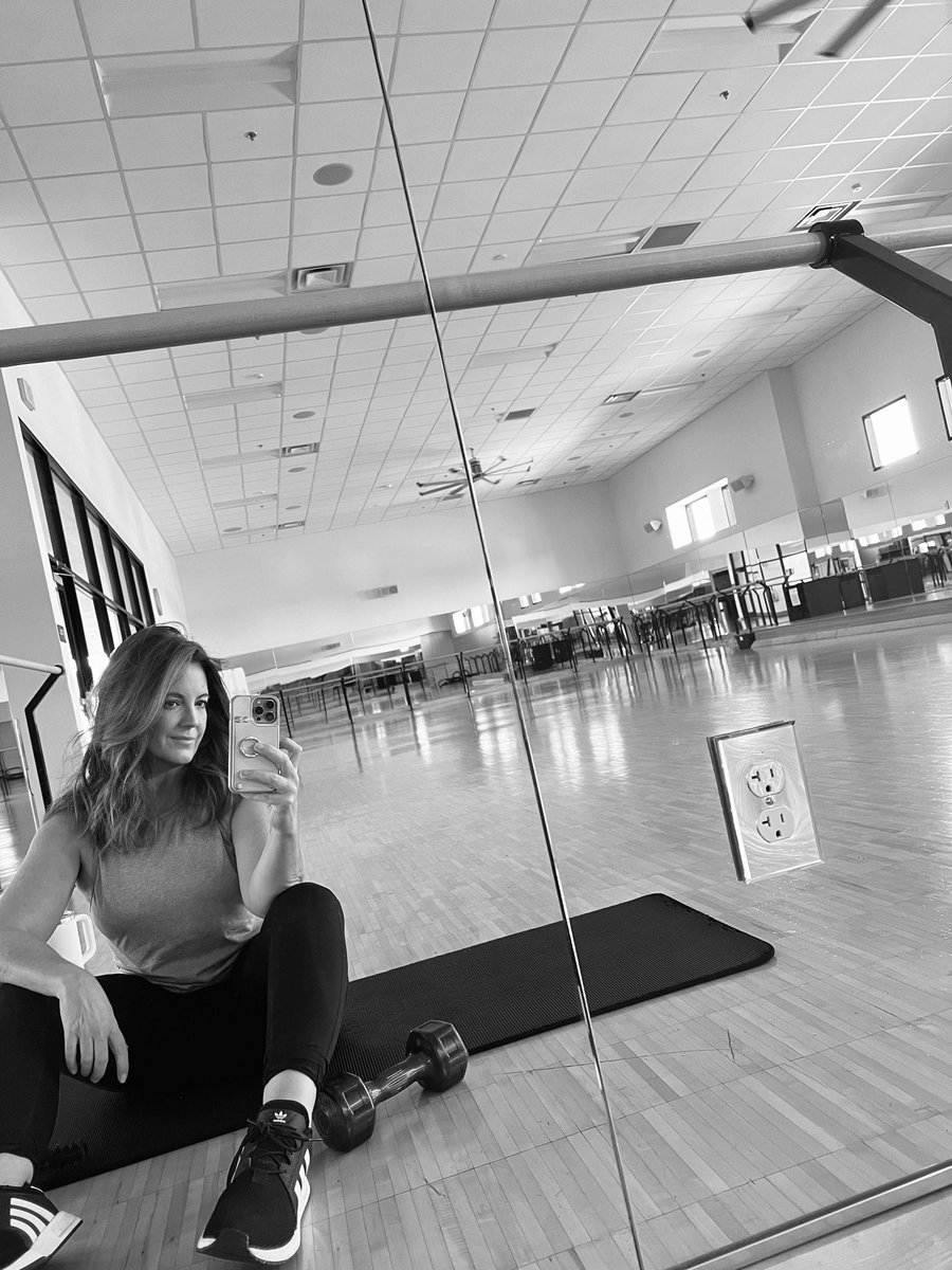 There is nothing better than getting the dance studio all to myself after a workout.