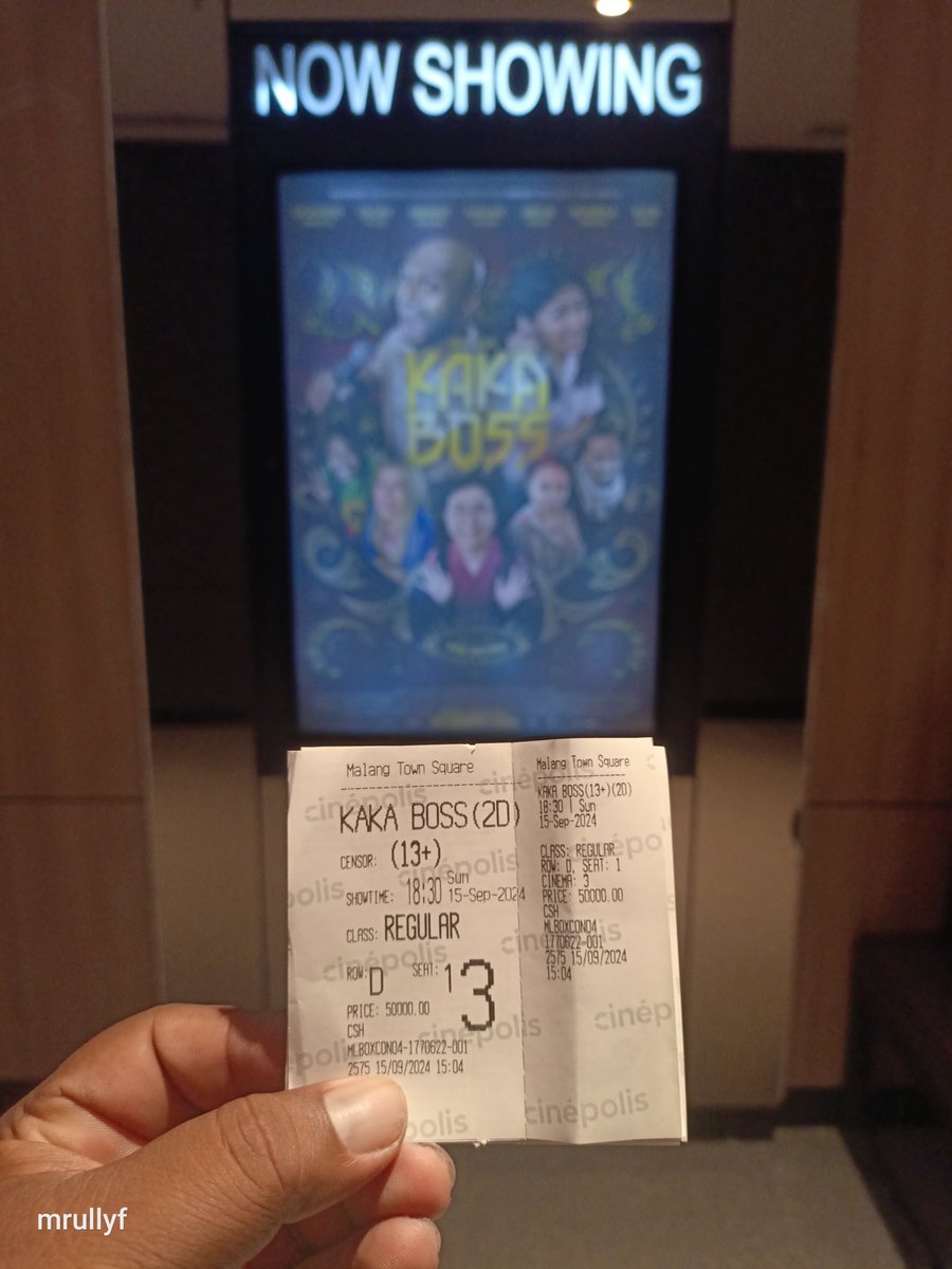 Sam_Lee87's tweet photo. @MamatAlkatiri Cinepolis Malang Town Square https://t.co/PgiWtpyVmR