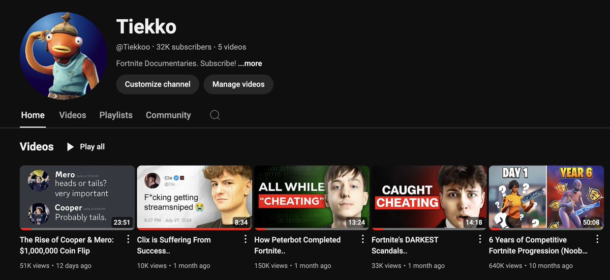 tiekko7's tweet photo. Yo, is there any fortnite t1 pros that would want a documentary about their careers done on my channel. 

All u need to do is hop on call and do a small interview, super easy and good exposure. https://t.co/K4V3EyonjN