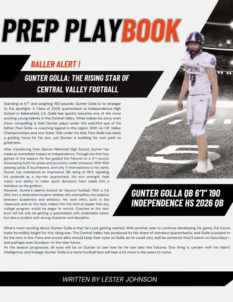 Gunter Golla III (@guntergolla) on Twitter photo Thank you Prep Playbook!
<a href="/GregBiggins/">Greg Biggins</a> <a href="/dthedeacon/">Dejon Jernagin</a> <a href="/ttherzog/">Coach Trent Herzog</a> <a href="/JacksonMoore247/">Jackson Moore</a> <a href="/GHoward_Scout/">Gary Howard -Scout</a> <a href="/CoachRyanOlson/">Ryan Olson</a> <a href="/CoachWulff/">Paul Wulff</a> <a href="/coachkmr/">Kris Richardson</a> @CoachKPearsonAF <a href="/CoachMattScott/">Matthew Scott</a> <a href="/CoachFam/">Coach Mike Famiglietti “Fam”</a> Thank you Prep Playbook!
<a href="/GregBiggins/">Greg Biggins</a> <a href="/dthedeacon/">Dejon Jernagin</a> <a href="/ttherzog/">Coach Trent Herzog</a> <a href="/JacksonMoore247/">Jackson Moore</a> <a href="/GHoward_Scout/">Gary Howard -Scout</a> <a href="/CoachRyanOlson/">Ryan Olson</a> <a href="/CoachWulff/">Paul Wulff</a> <a href="/coachkmr/">Kris Richardson</a> @CoachKPearsonAF <a href="/CoachMattScott/">Matthew Scott</a> <a href="/CoachFam/">Coach Mike Famiglietti “Fam”</a>