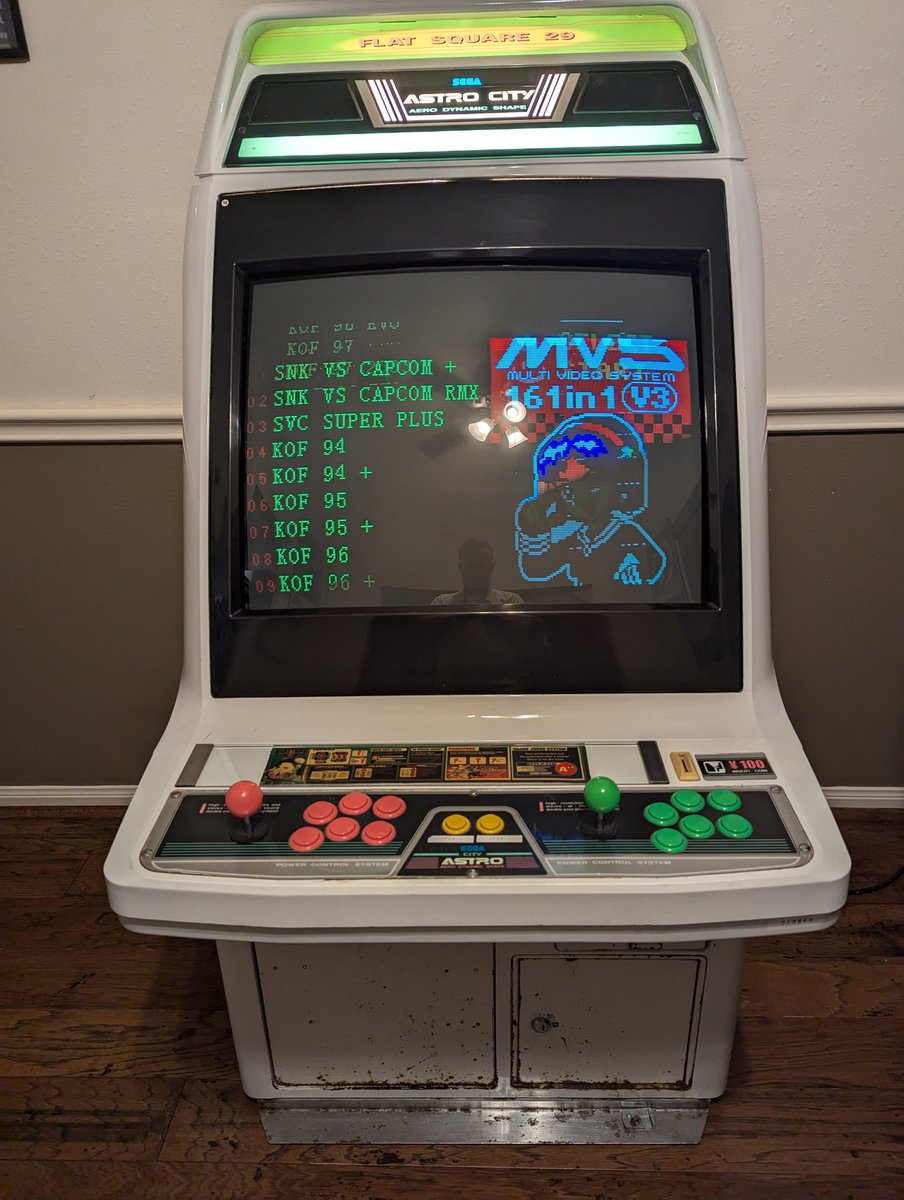 CableBoxMods's tweet image. LET&apos;S FUGGIN GOOOOO! Was finally able to bring home the Sega AstroCity cab today. Need to troubleshoot the monitor some more but I&apos;m stoked to finally have it. Can&apos;t wait to finish it up and get to sit down and play.
