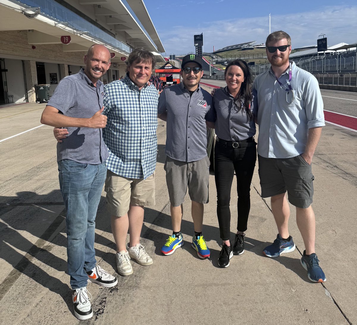 mhillofficial's tweet image. Have loved every minute of working with these four amazing human beings this season. 

Ladies and gentlemen I present your @MotoAmerica LIVE+ team 

Greg Oldham, @rogerhayden95, @Reporterjamie and Rhys Butler.