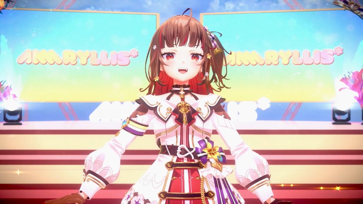 Ganyu_222's tweet image. ドヤ顔もいただきました！TSKR！😍
#いもマスよしか #AmaryllisLIVE #YZRH