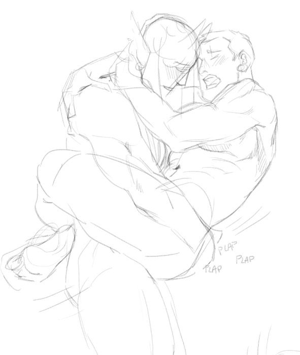 ampsoledadart's tweet photo. Takara and Seamus doodle that I didnt post from august. I don't think. https://t.co/SbWRQc016Q