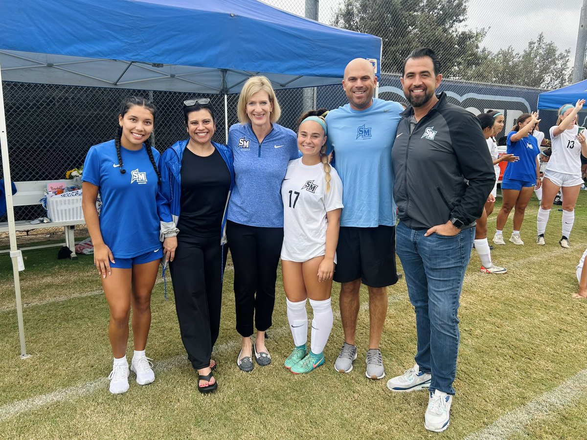 EllenNeufeldt's tweet image. We celebrated @CSUSM_WSoc Senior Day with a 3-0 win over Colorado State Pueblo ⚽️💙 Go Cougars 🐾