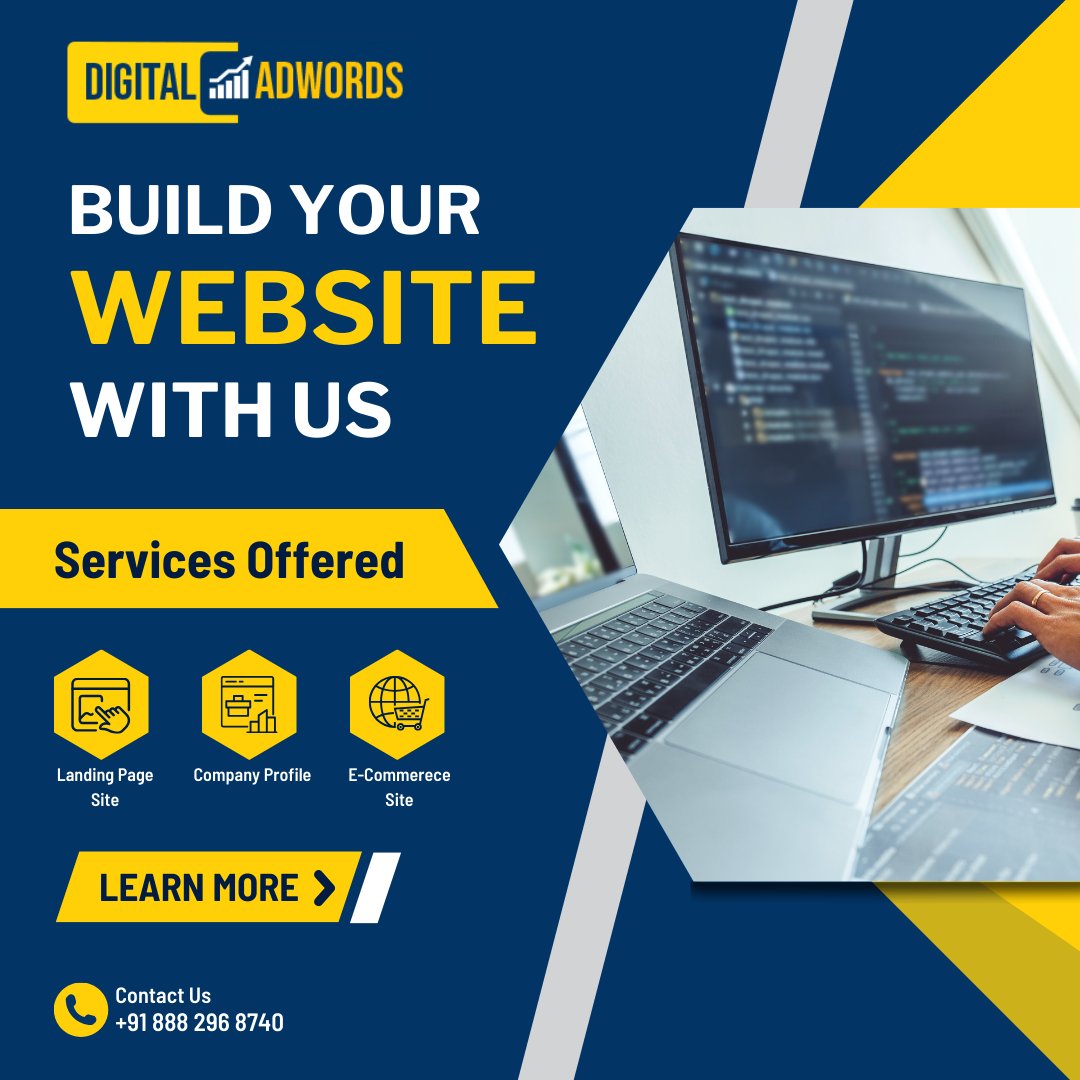 digitaladwords's tweet image. 📷 Ready to elevate your online presence? Our expert web development services will transform your vision into a stunning, user-friendly website that captivates and converts! 📷 Let us help you stand out in the digital world—your dream site is just a click away! 📷📷
#webdevelopme