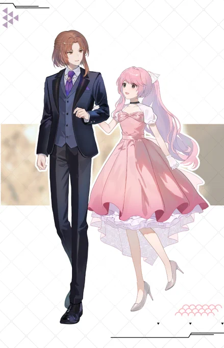 お手伝いした合わせ立ち絵たち 