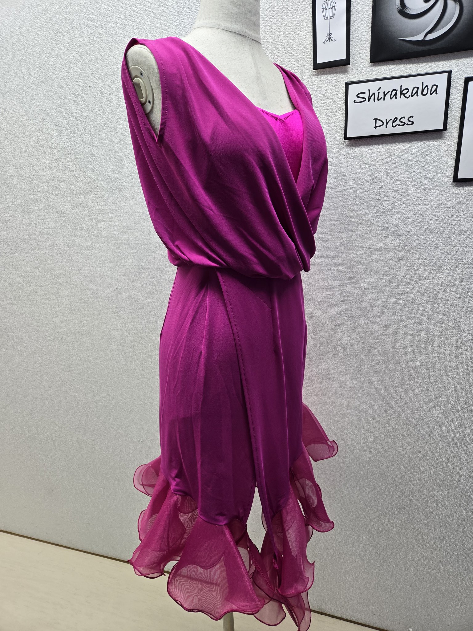 白樺ドレス ラテンワンピース （白樺ドレス shirakabadress