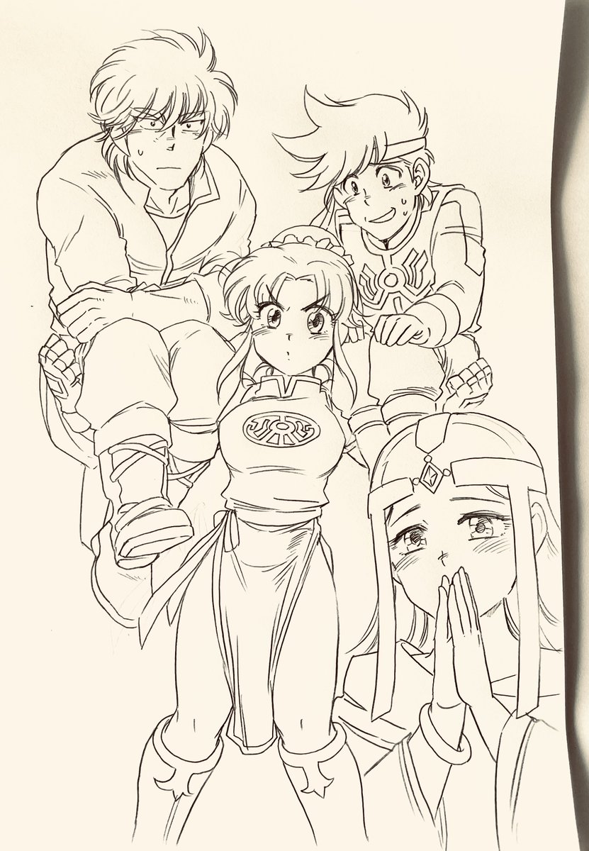 いつ描いたのか忘れた発掘シリーズ 