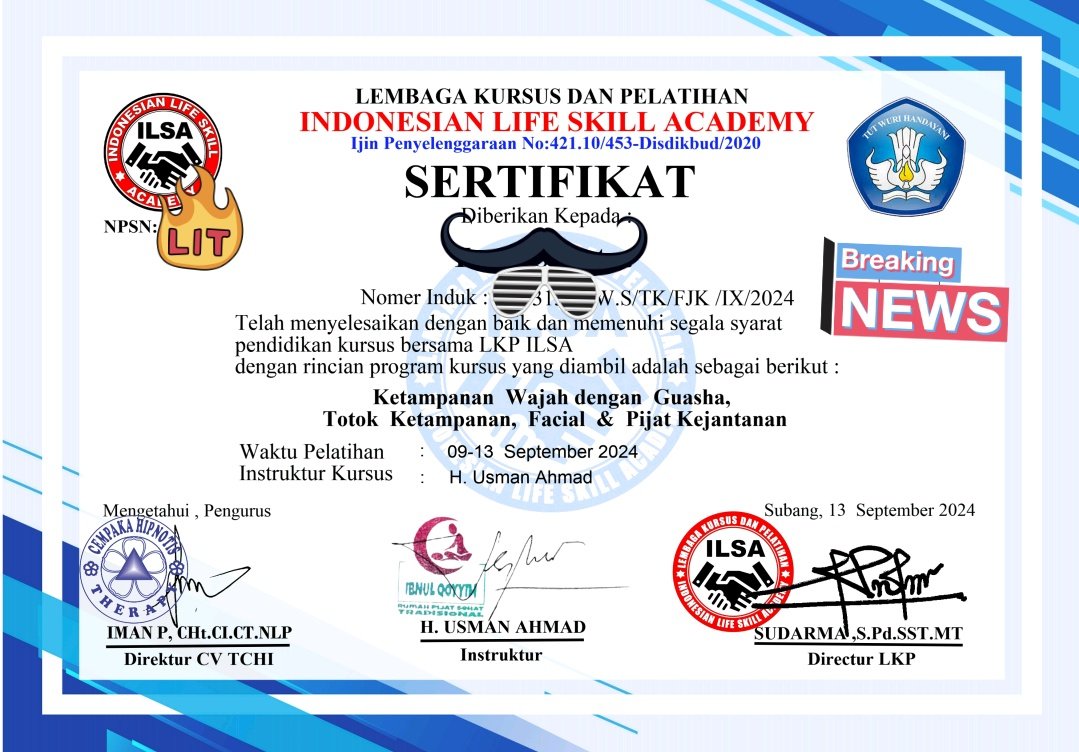 terapispku's tweet image. Alhamdulillah.. 
Selesai pelatihan totok wajah dan kejantanan ala Thai Massage