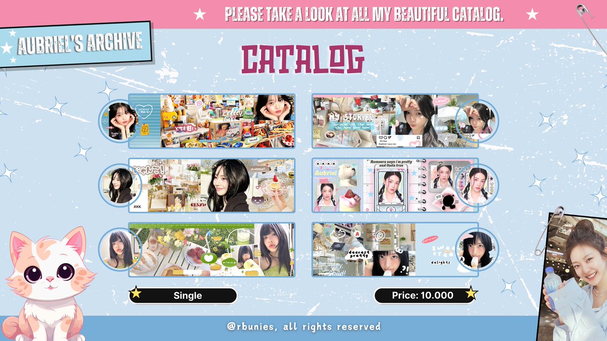 rbunies's tweet image. help repost are very appreciated ⭐️

hi, aku udah openk layout by request yang ada di katalog. open nya santai ia alias not in rush yang mau jajank bisa sung dm ya 💗⭐️🧏🏻‍♀️

#zonauang