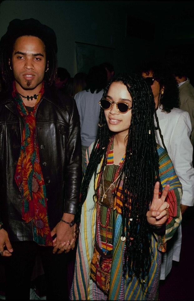 nostalgicsz's tweet photo. Lenny Kravitz and Lisa Bonet in NYC (1987) https://t.co/vMBPkcbC2g