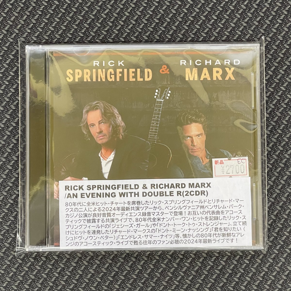 STRANGELOVE_REC's tweet image. 本日はRichard Marxもお誕生日でございます。何気にコチラもなかなかに売れ筋となっております。いやいやホントに。なかなかにキメ顔だし♡ 是非。
#RichardMarx #RickSpringfield #キメ顔