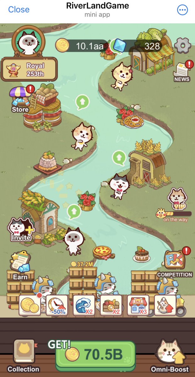 RiverLand_Game's tweet photo. What have you achieved so far in #RiverLand? 🌾 How many Coins &amp; Diamonds are you hoarding? 💎 Don't be shy—Show off your haul 📈

👩‍🌾 https://t.co/Olj5srwgR8 https://t.co/flcurZ1Wdf