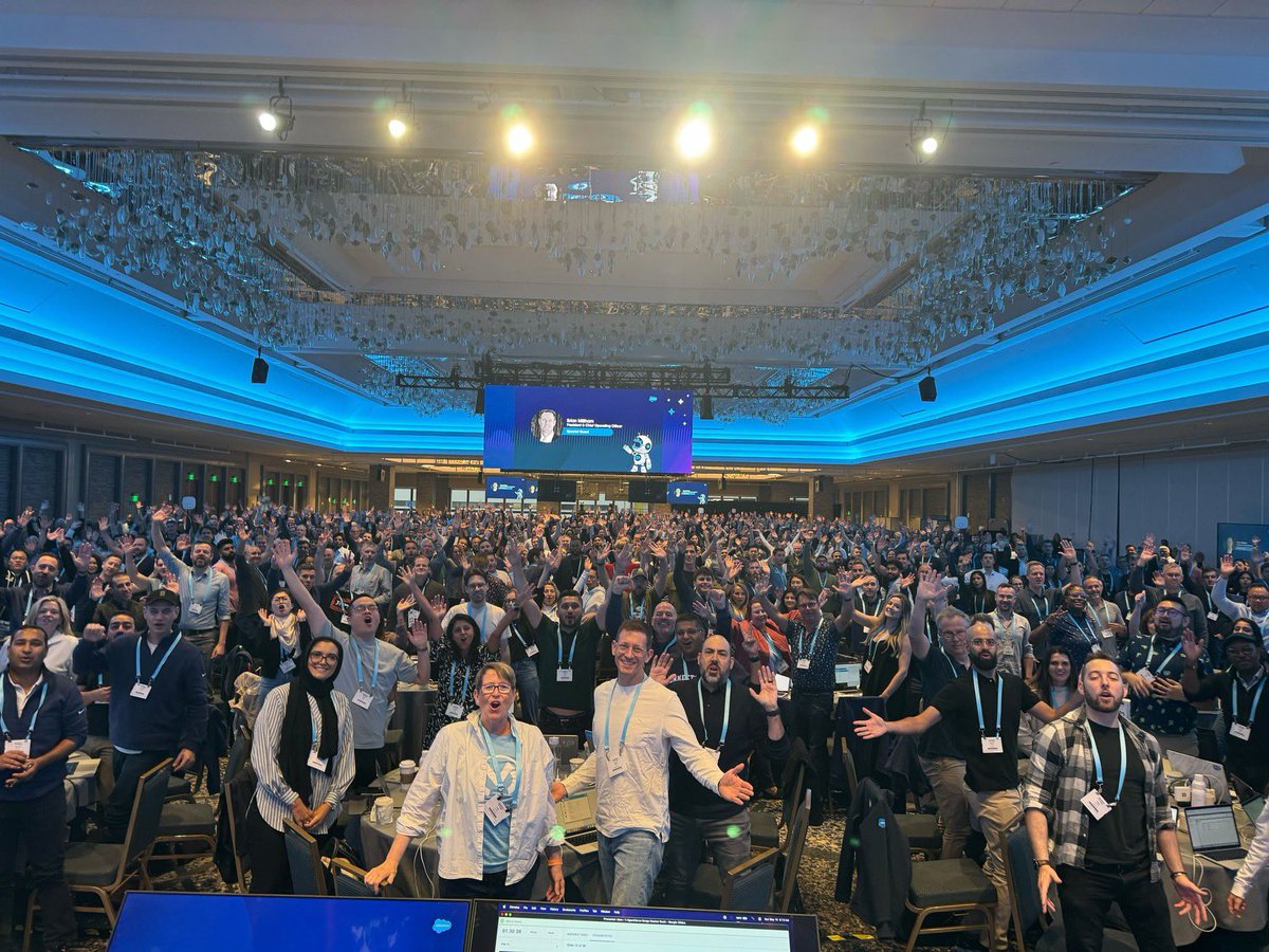 Today, 1600 Salesforce Engineers, Customer Success experts, Professional Services, Partners, and BT came together to empower Dreamforce attendees to launch their own Agentforces this week at our launchpad, and participate in our historic AI engineering effort! This is now our